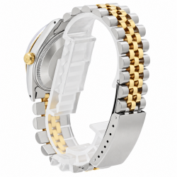 Rolex Date 34MM 15053 Two-Tone Silver Dial Watch
